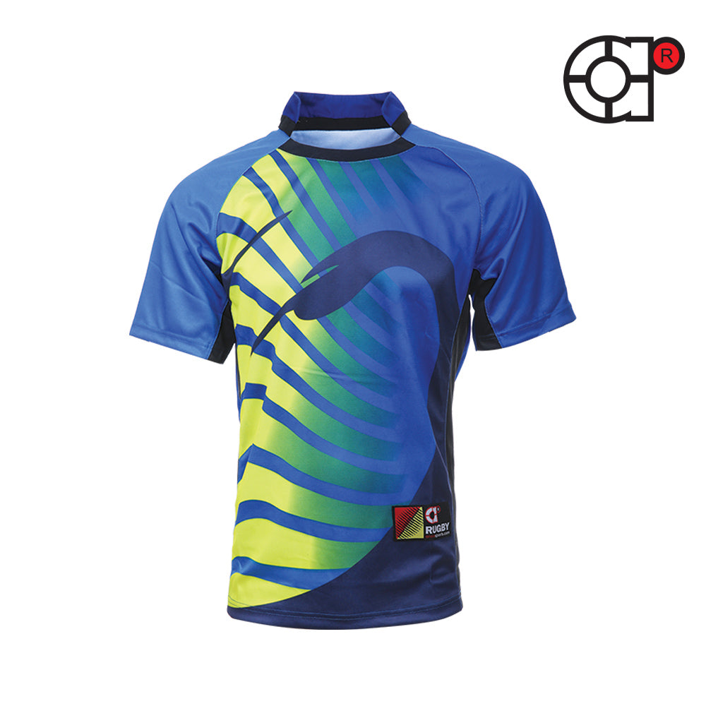 ARORA SHORT SLEEVE DRY FIT SUBLIMATION RUGBY (WESTERN FORCE)