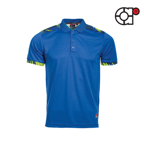 ARORA SHORT SLEEVE DRY FIT SUBLIMATION POLO (ROYAL)